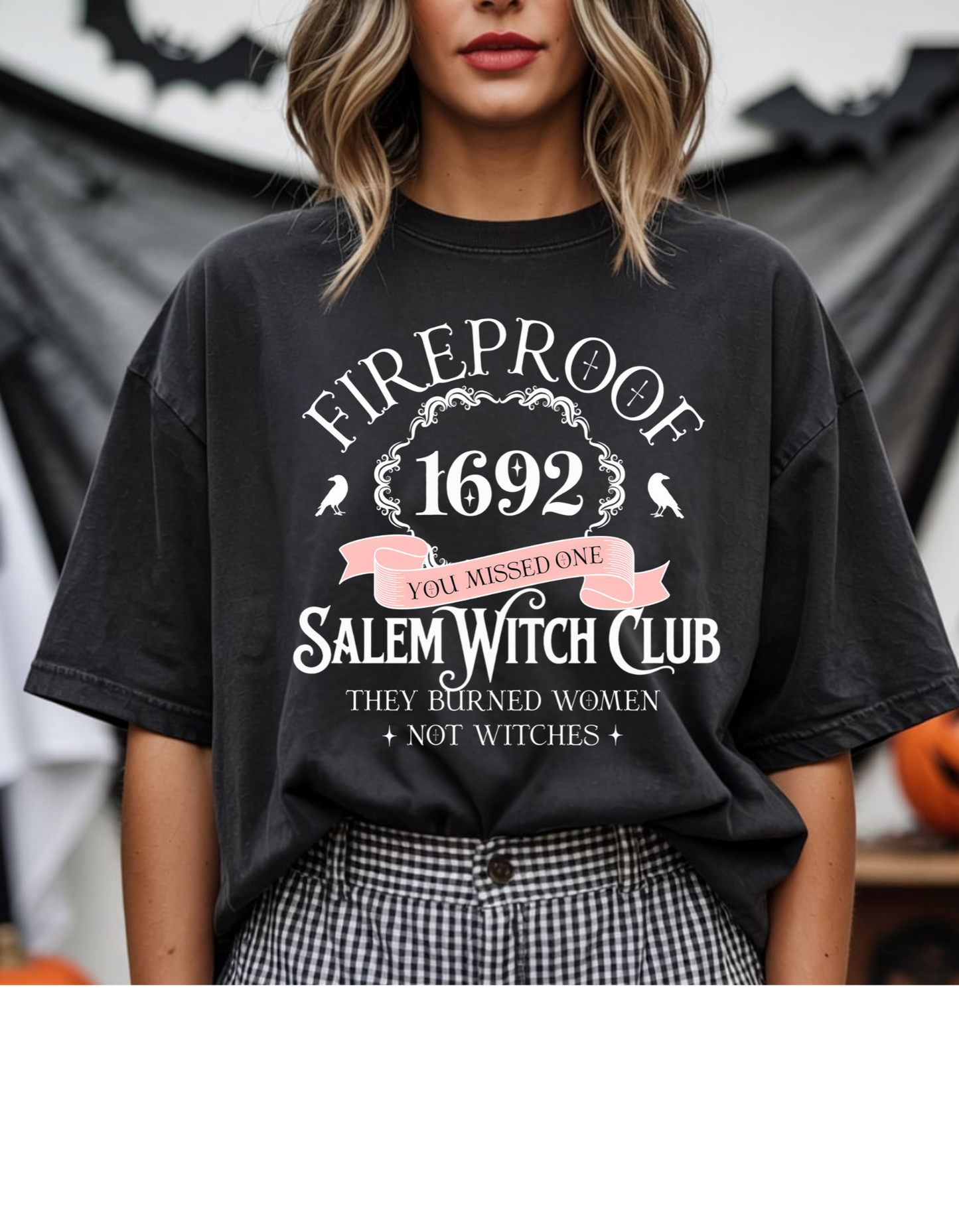 Fireproof Salem Witch Club Tshirt