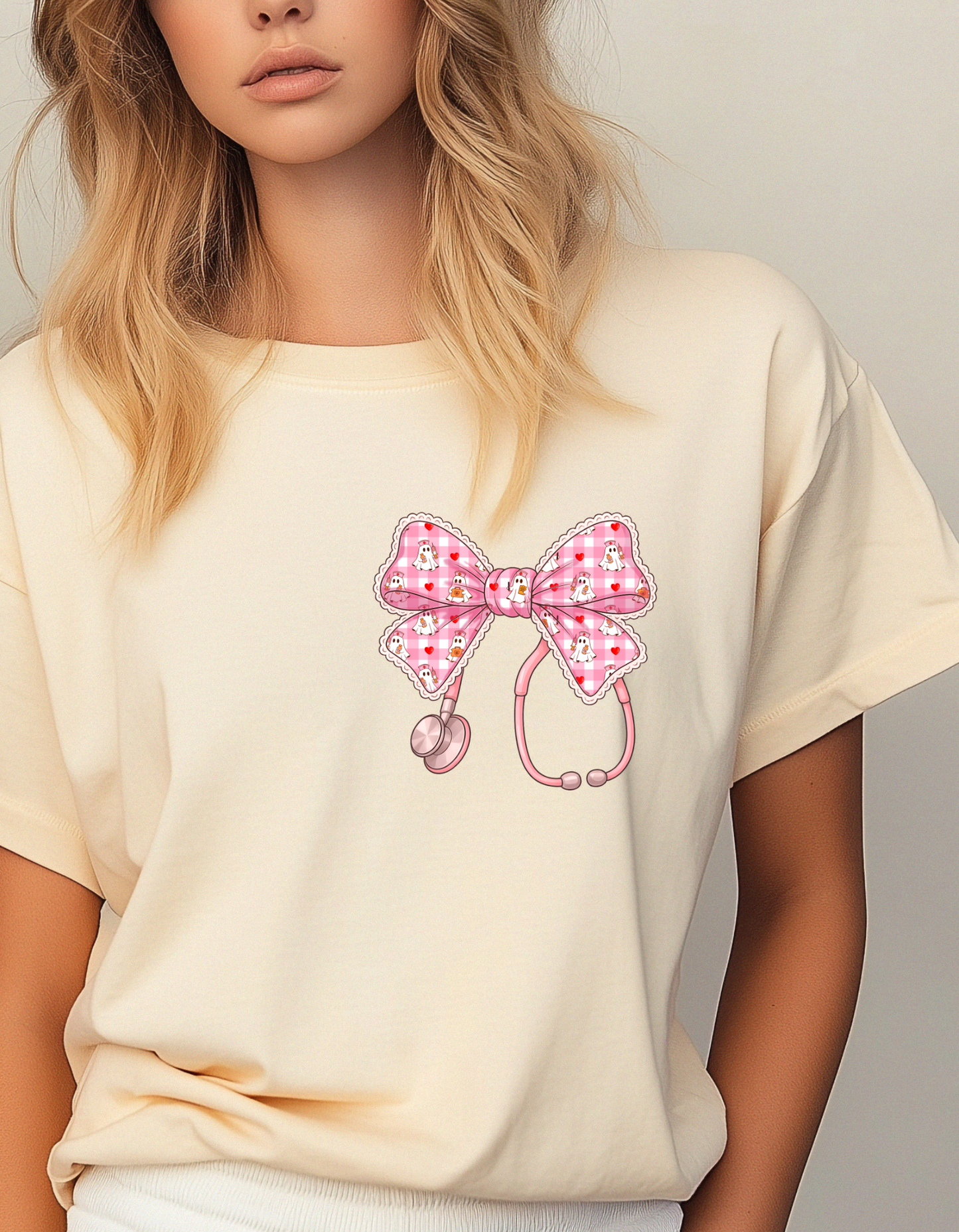 Ghosts and Stethoscope Tshirt