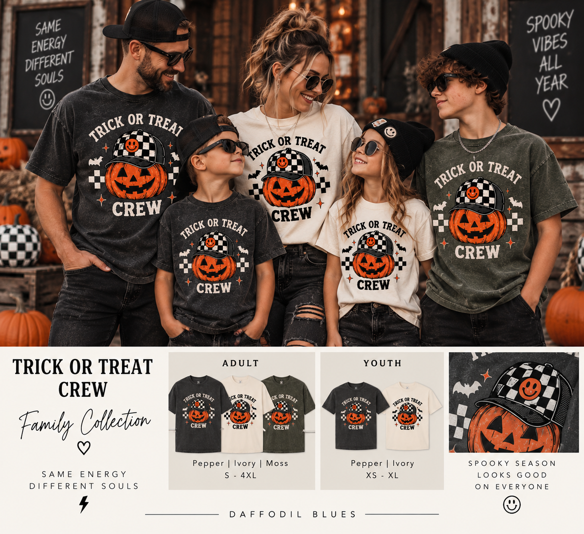Trick or Treat Crew Tee