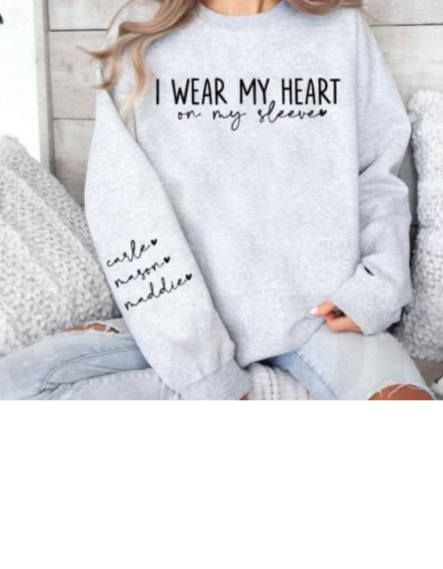 I wear my heart on my sleeve shirt