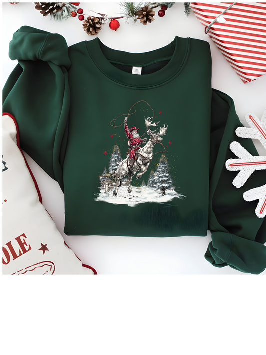 Graphic Santa Shirt