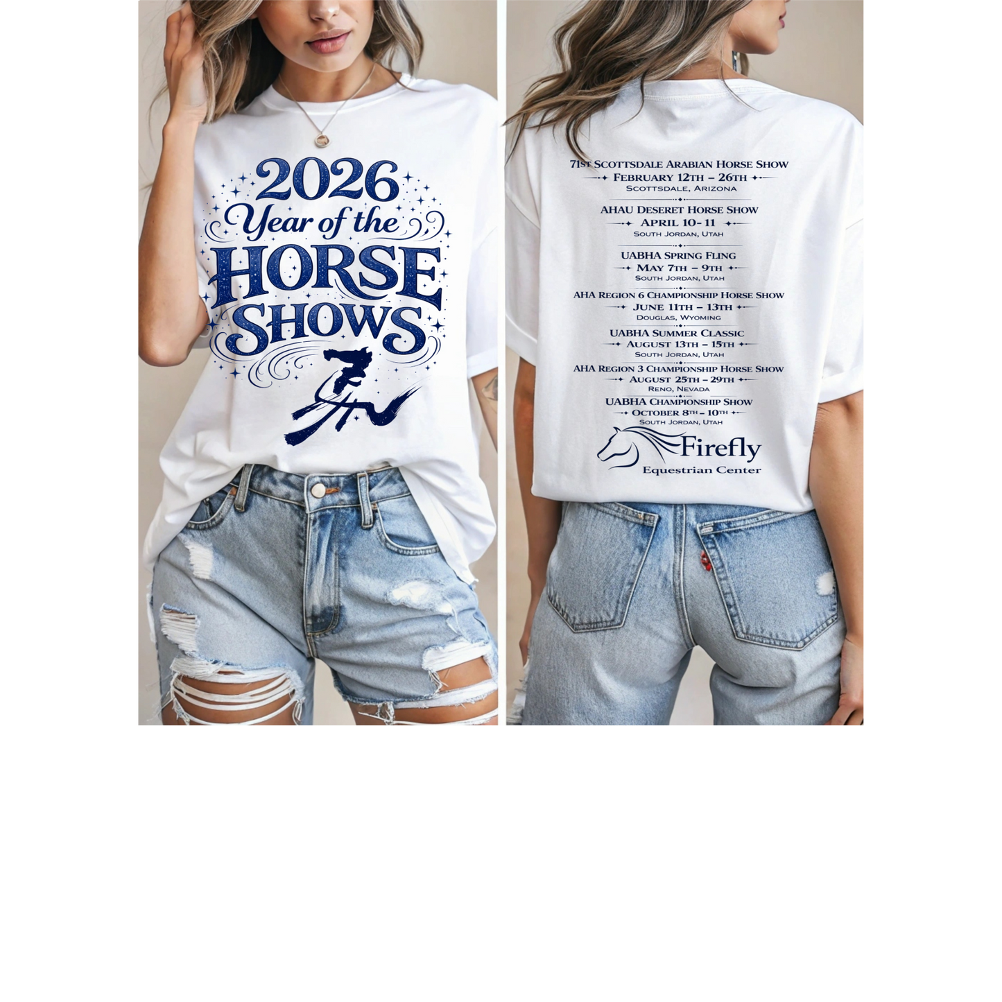 Firefly 2026 Year Of The Horse Shows T-Shirt Adult