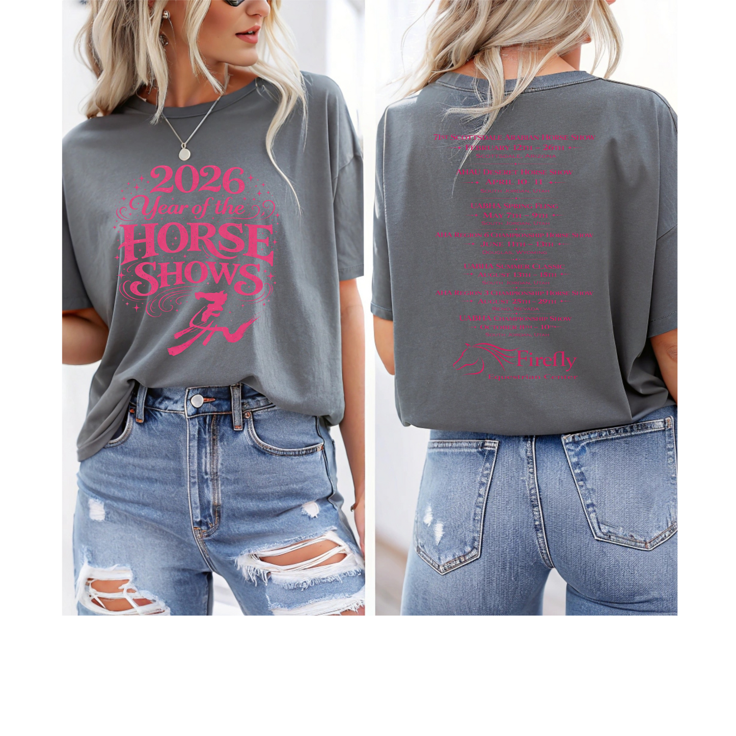 Firefly 2026 Year Of The Horse Shows T-Shirt Adult