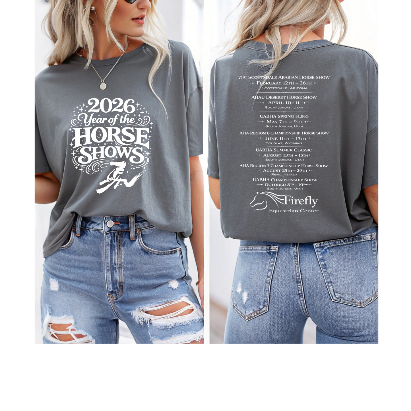 Firefly 2026 Year Of The Horse Shows T-Shirt Adult