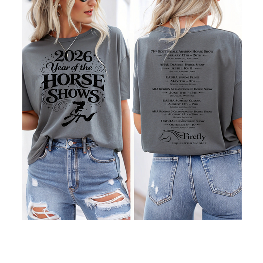 Firefly 2026 Year Of The Horse Shows T-Shirt Adult