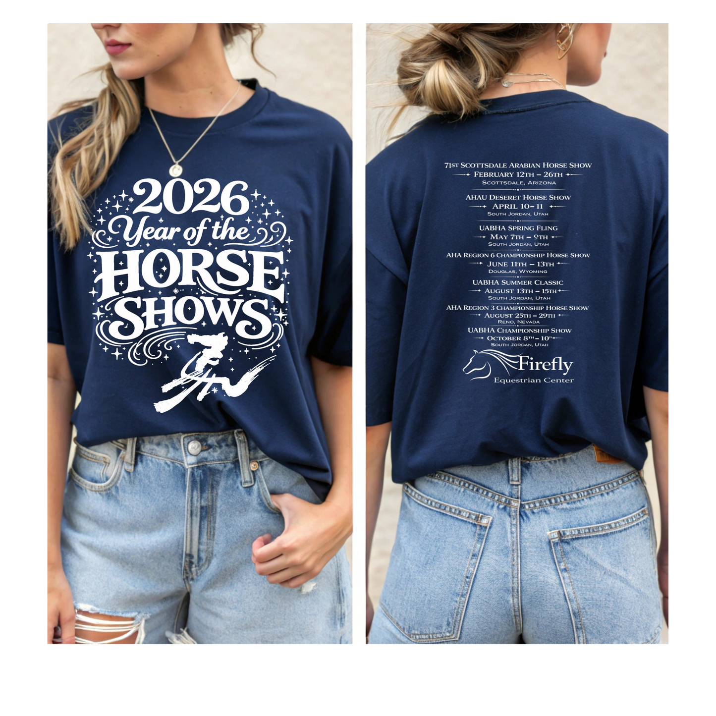 Firefly 2026 Year Of The Horse Shows T-Shirt Adult