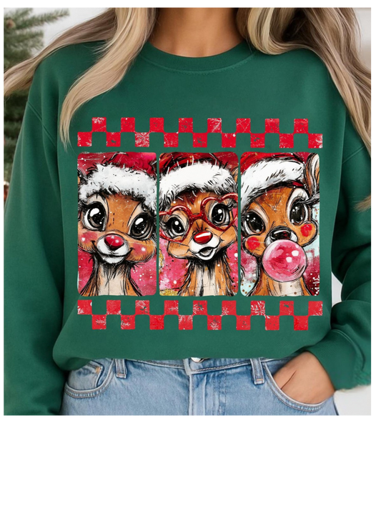 Rudolph Collage Graphic Shirt