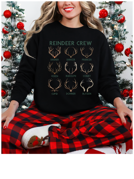 Reindeer Crew Graphic Shirt