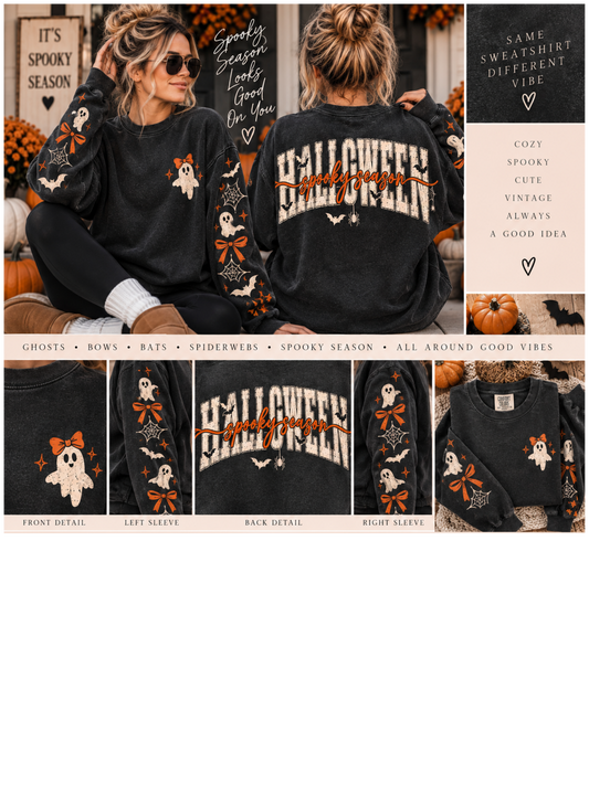Halloween Spooky Season Crewneck