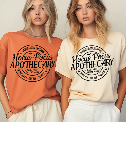 Hocus Pocus Apothercary Tshirt