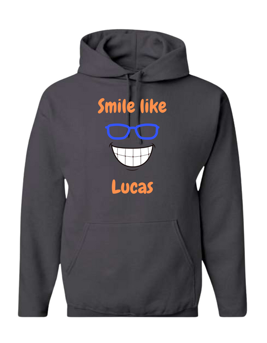 Smile Like Lucas Hoodie -Adult