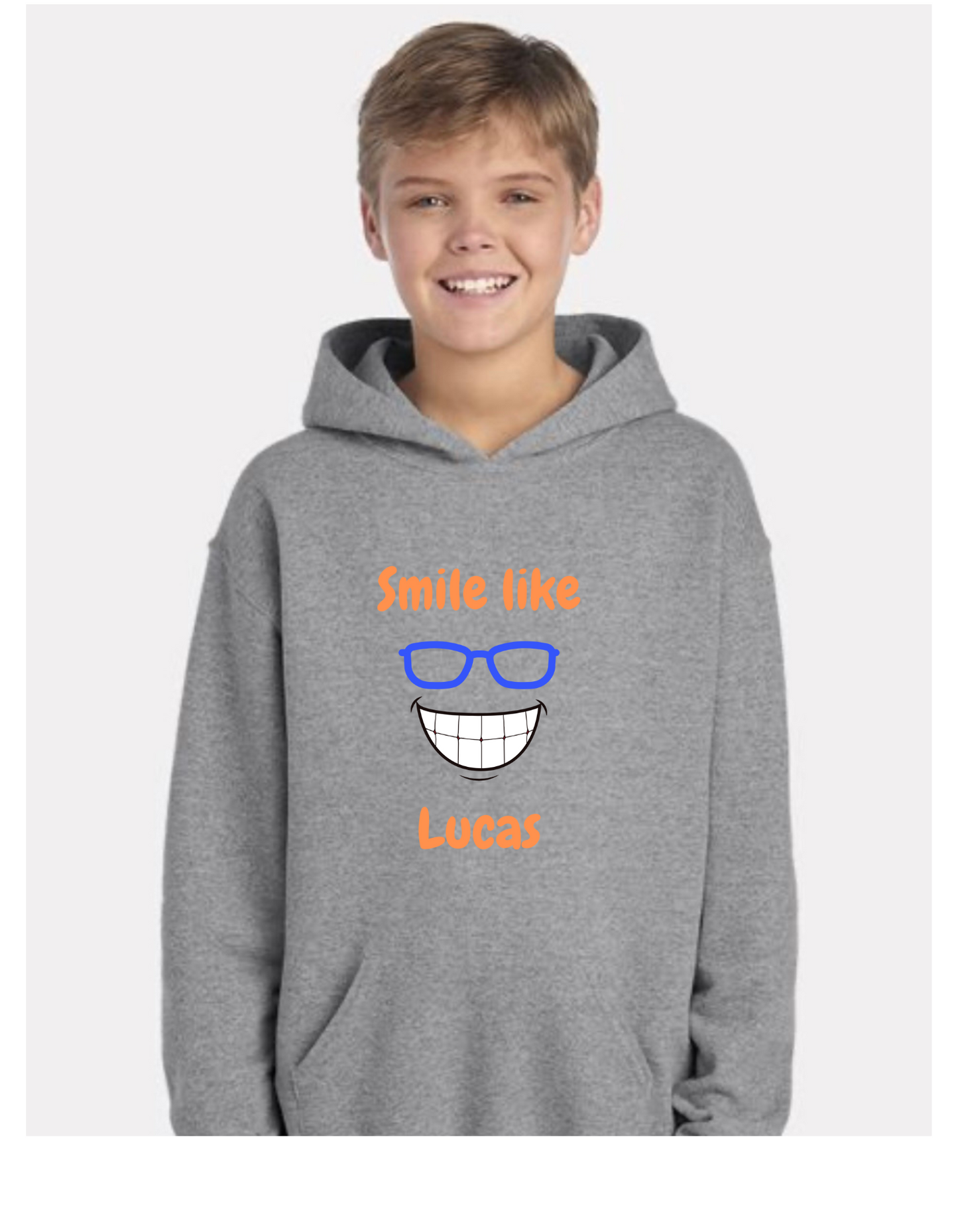 Smile Like Lucas Hoodie- Kids