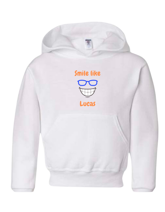 Smile Like Lucas Hoodie- Kids