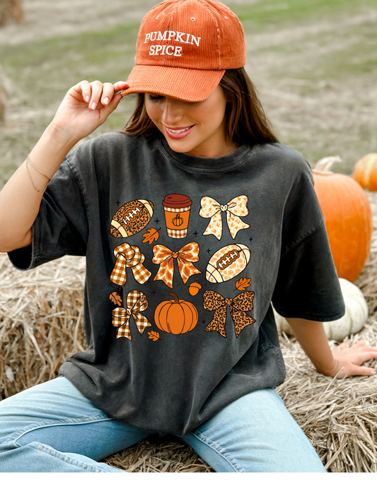 Football's & Bows Tshirt