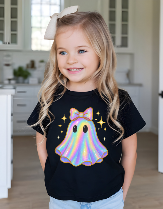 Iridescent Girl Ghost T-Shirt