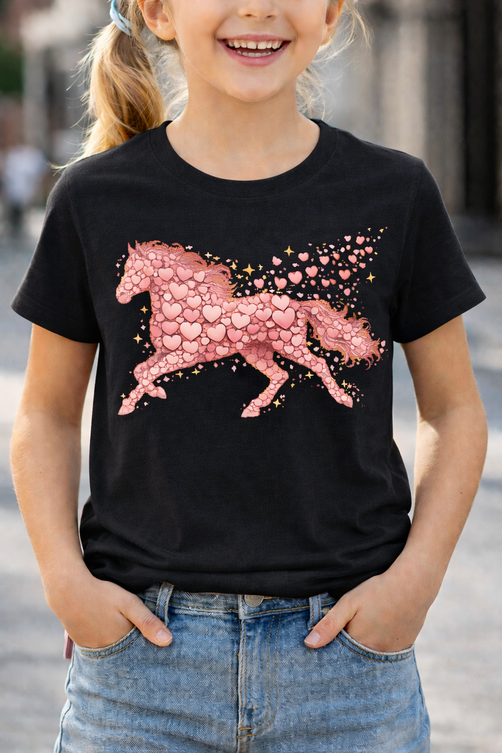Horse and Hearts T-Shirt