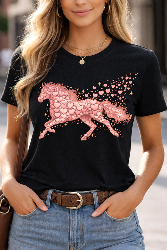 Horse and Hearts T-Shirt