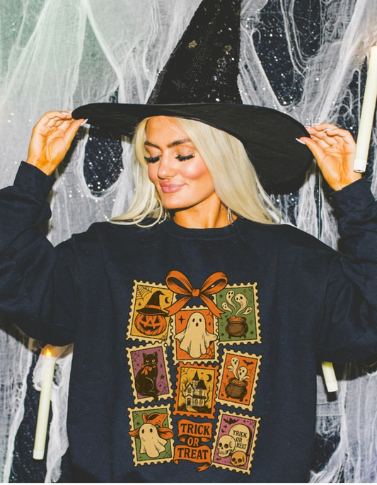 Retro Stamp Sweatshirt