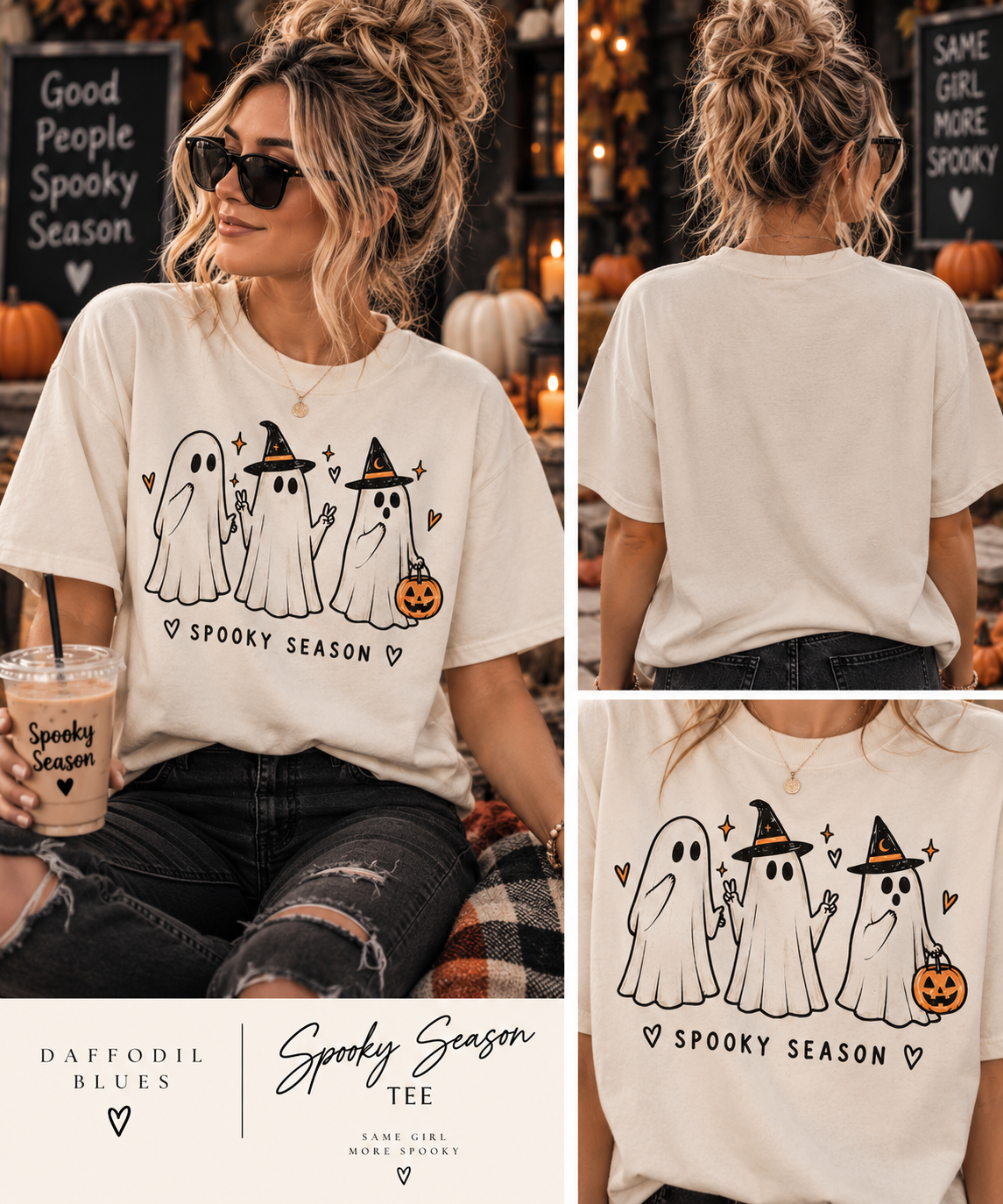 Spooky Season Ghost Tee