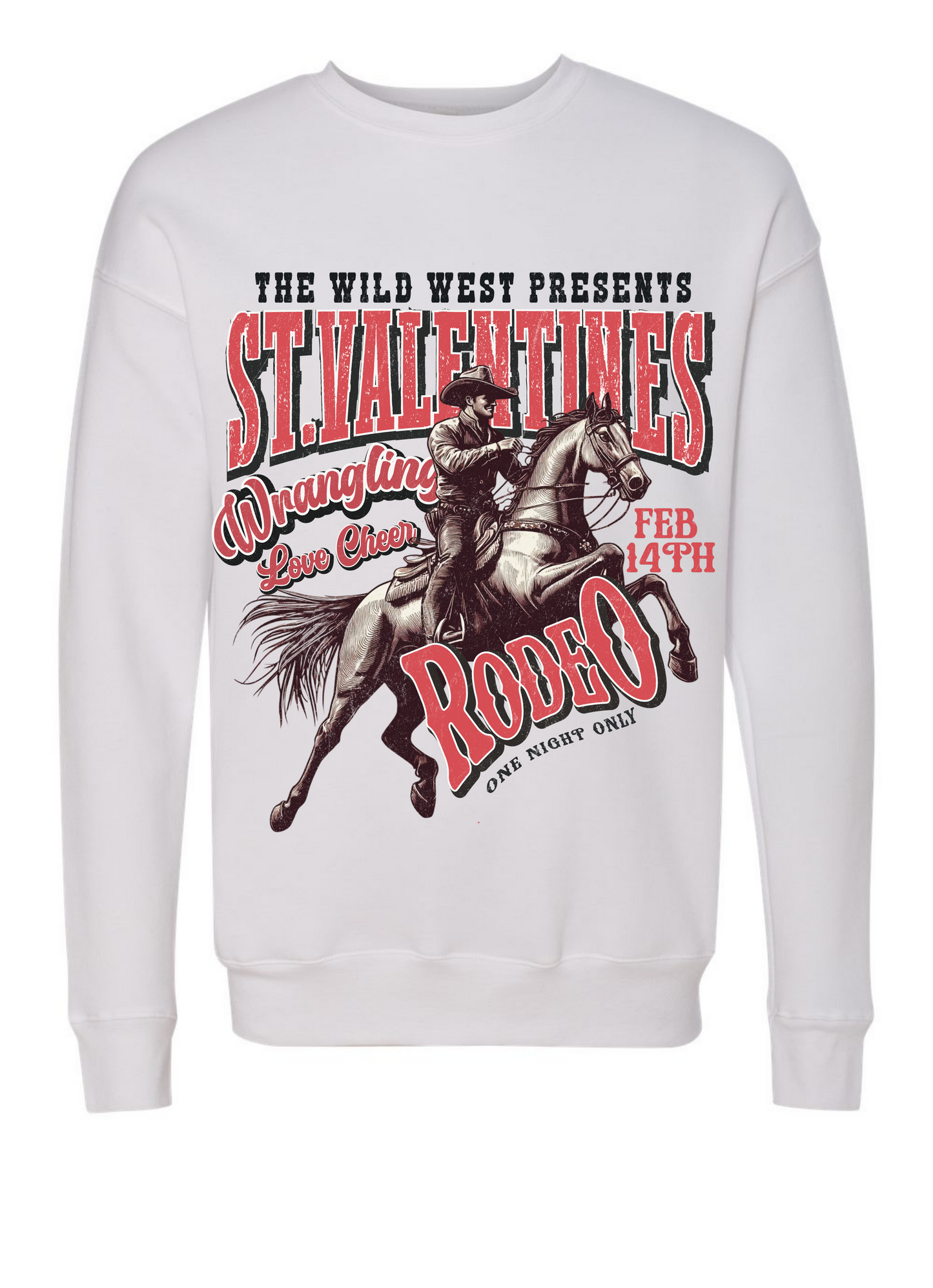 Western Valentine Rodeo Graphic Shirt