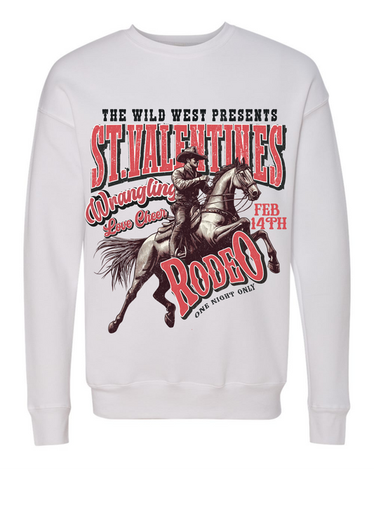 Western Valentine Rodeo Graphic Shirt