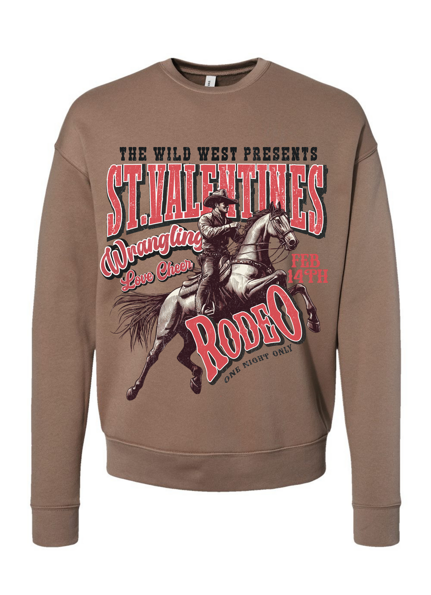 Western Valentine Rodeo Graphic Shirt