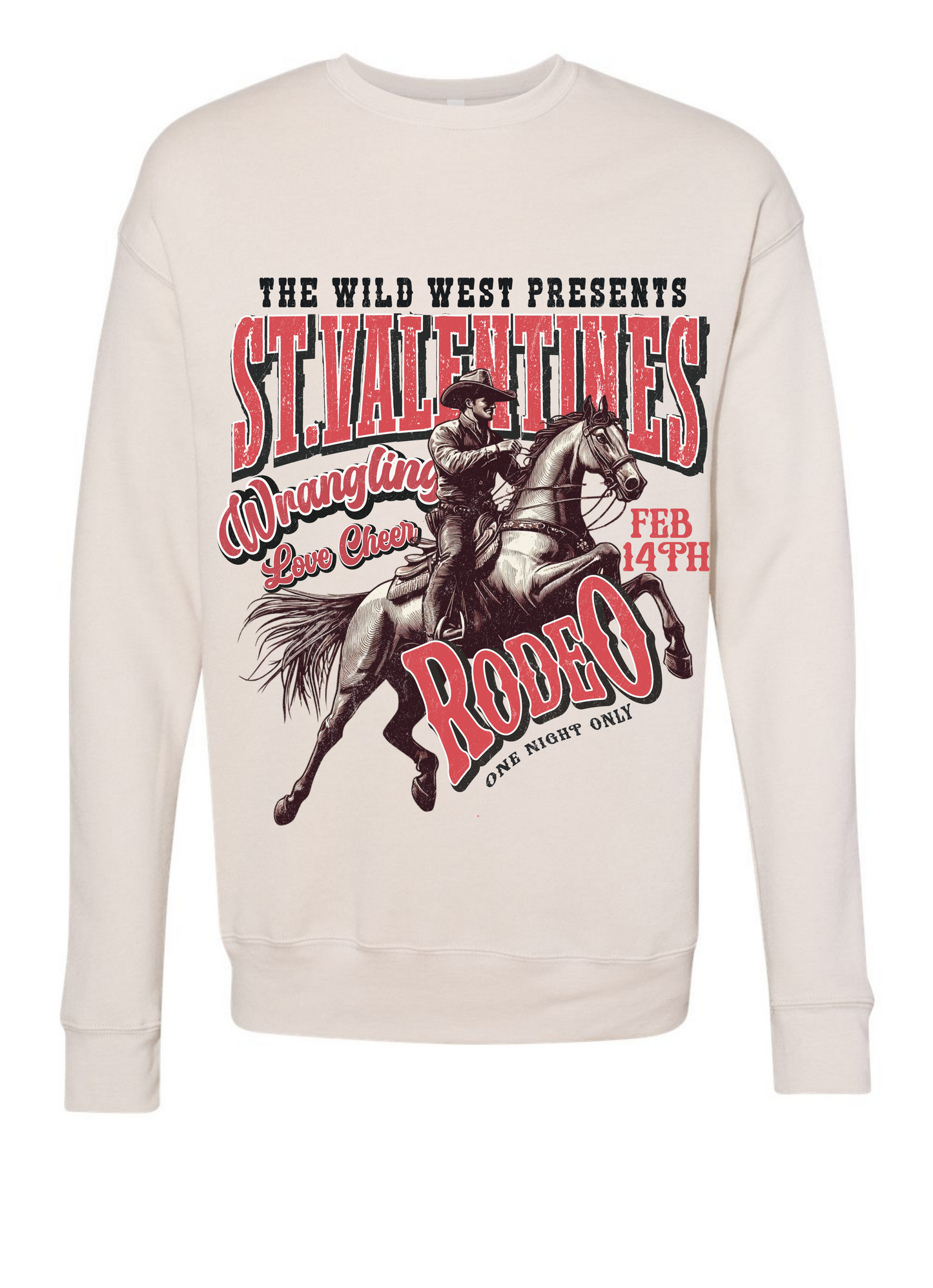 Western Valentine Rodeo Graphic Shirt